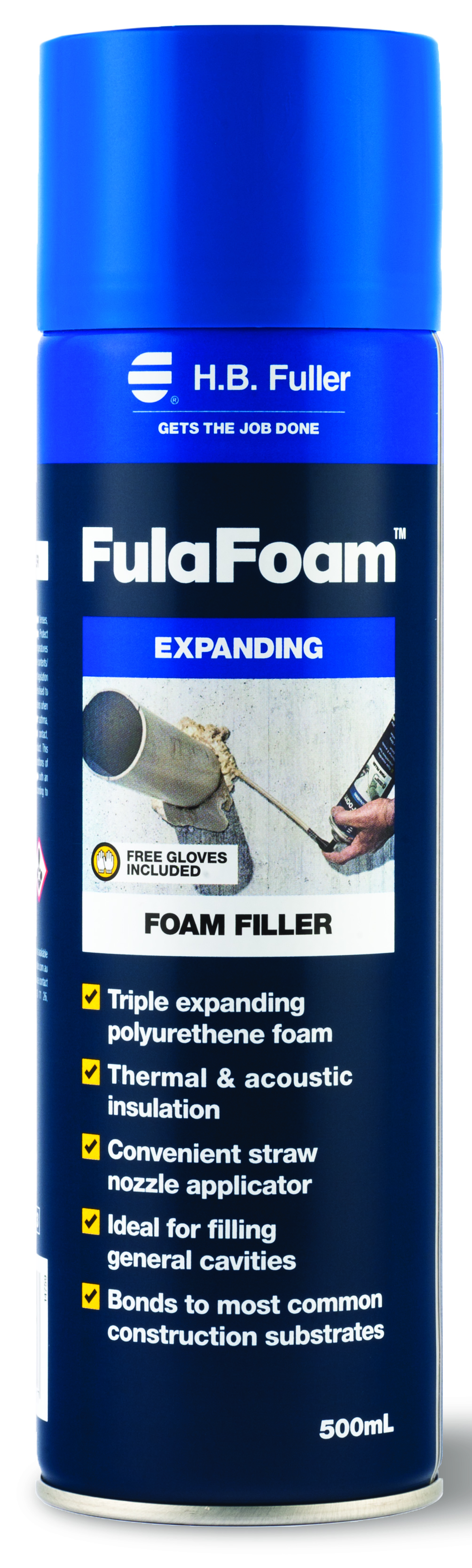 EXPANDING STRAW FOAM 500ML  